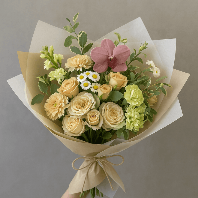 Everyday Sunshine Wrapped Bouquet